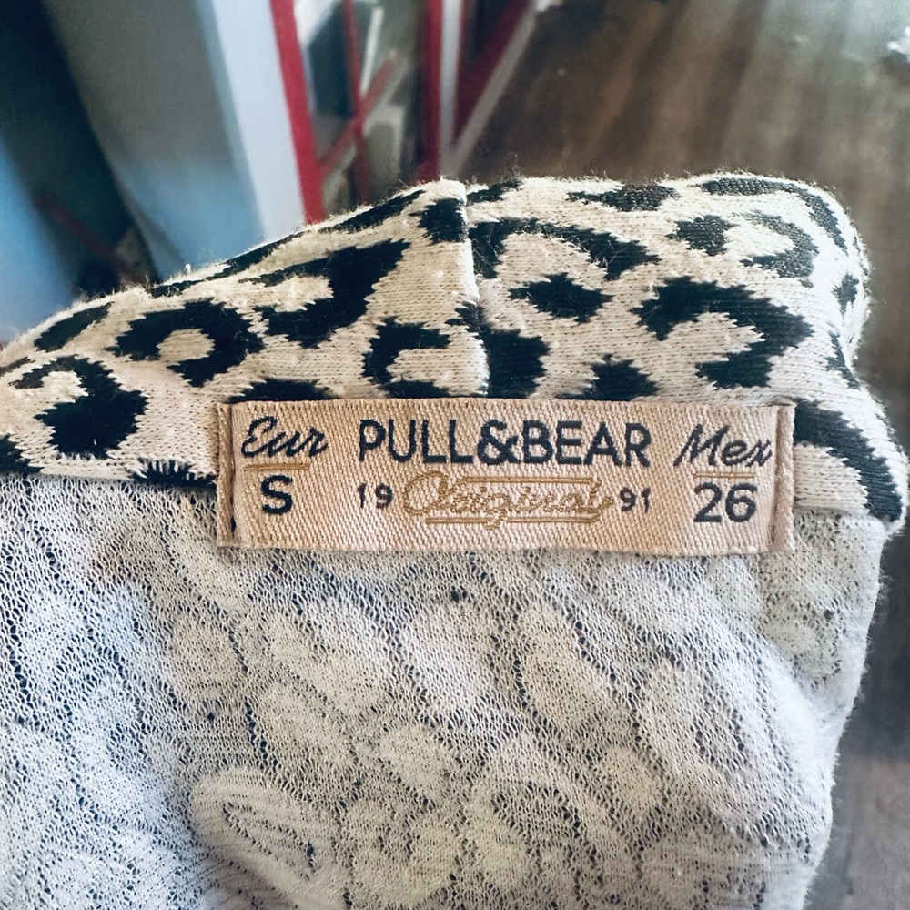 Pull&Bear Leopard Print‎ Blazer Open Front Jacket… - image 3